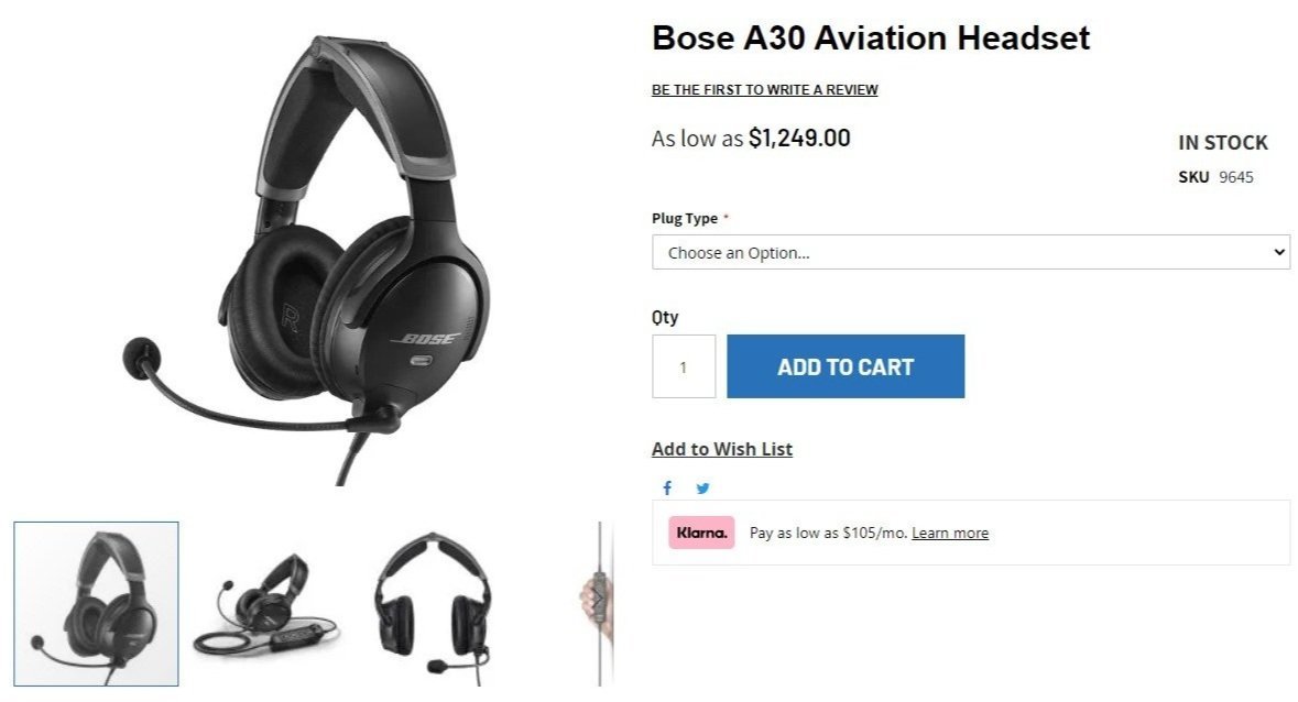 Leaked: Bose A30 Aviation Headset Features and Innovations